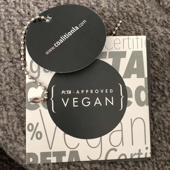 LA Coalition Faux Suede jacket New with Tags, light lavender/gray. Gorgeous! - Picture 6 of 7